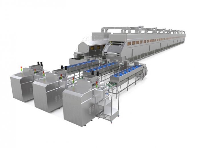 多功能塊狀干粉生產線